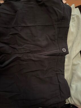 a new day Black Ankle-Crop Tapered Pants